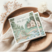 Swan Princess Baby shower Servet