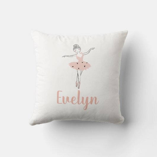 Swan Princess Ballet Kussen (Achterkant)