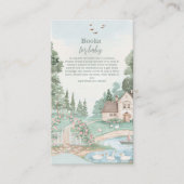 Swan Princess Boeken voor Baby Informatiekaartje (Voorkant)