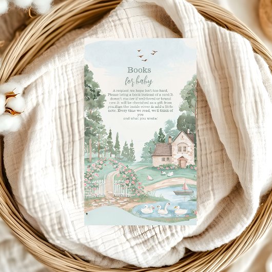 Swan Princess Boeken voor Baby Informatiekaartje