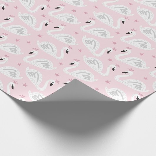 Swan Princess Cadeaupapier (Hoek)