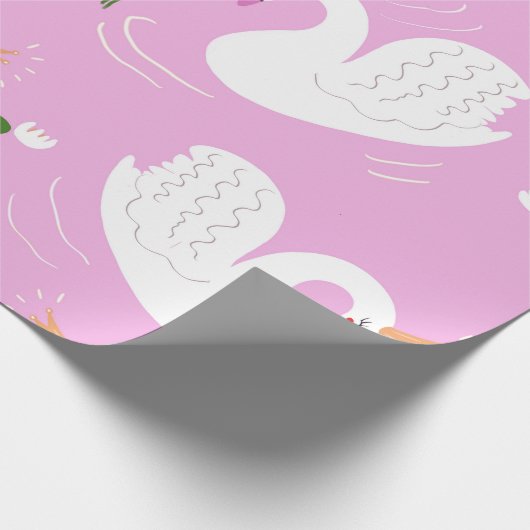 Swan Princess Cadeaupapier (Hoek)