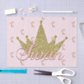 Swan Princess Gold Glitter Crown Birthday Party Tissuepapier (Craft)