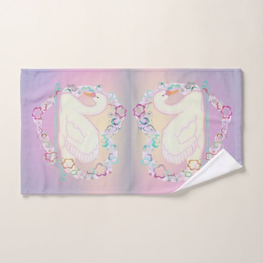 Swan Princess-handdoekset Bad Handdoek (Handdoek)