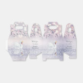 Swan Princess | MeisjesBaby shower | Dank u wel Bedankdoosjes (Uitgevouwen)