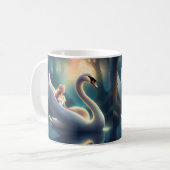 Swan princess mug koffiemok (Voorkant links)