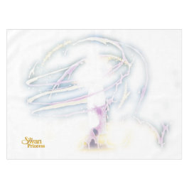 Swan Princess Odette vorm Horizontale tablet Tafelkleed