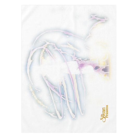 Swan Princess Odette vorm Horizontale tablet Tafelkleed (Voorkant)