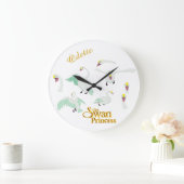 Swan Princess Odette Wall klok (Huis)