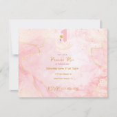 Swan Princess Pink & Gold Waterverf, eerste verjaa (Voorkant)