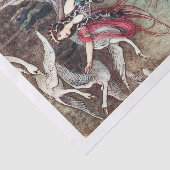 Swan Princess Tissuepapier (Detail)