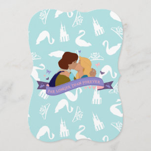 Swan Princess-verjaardagskaart Kaart