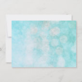 Swan Princess Wenst voor Baby shower Game Kaart (Achterkant)