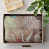  Swan Princess Witch Decoupage Art Tissuepapier (Geschenk)