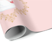 Swan Princess Wrapping Paper Cadeaupapier (Rol Hoek)