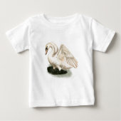 Swan Print Baby Tutu Bodysuit (Voorkant)