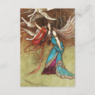 Swan Queen-uitnodigingen Kaart