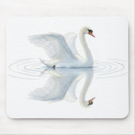 Swan Reflection Muismat