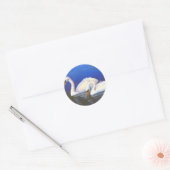 Swan Reflections Sticker (Envelop)