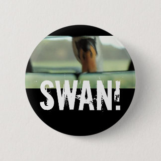 SWAN! RONDE BUTTON 5,7 CM