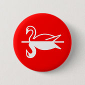 Swan Ronde Button 5,7 Cm (Voorkant)