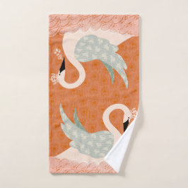 Swan Royalty Hand Towel Handdoek