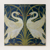 Swan, Rush en Iris door Walter Crane Legpuzzel (Verticaal)