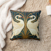 Swan, Rush en Iris, ontwerp Kussen (Deken)