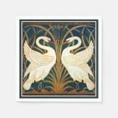 Swan, Rush en Iris,  ontwerp Servet (Voorkant)