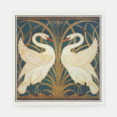 Swan, Rush en Iris,  ontwerp Servet (Voorkant)