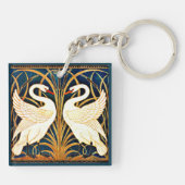 Swan, Rush en Iris, Sleutelhanger (Achterkant)