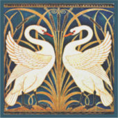 Swan, Rush en Iris, Sticker (Voorkant)