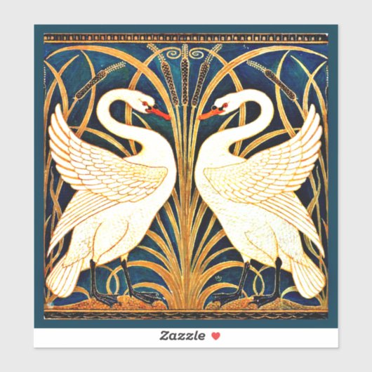 Swan, Rush en Iris, Sticker (Vel)