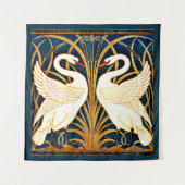 Swan, Rush en Iris, Wandkleed (Voorkant)
