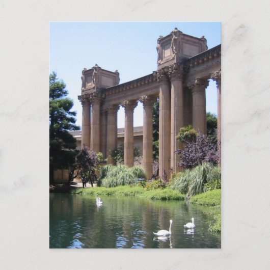 Swan Sangen Palace of Fine Arts Photo Briefkaarten (Voorkant)