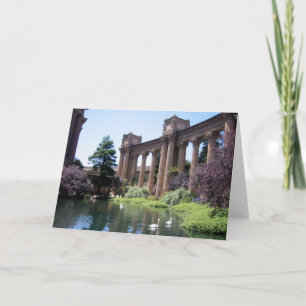 Swan Sems Palace Fine Arts SF Note Card Kaart