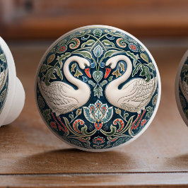 Swan Serenade Keramische Knob Pull Keramische Knop