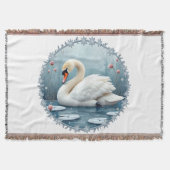 Swan Serenity Deken (Voorkant)