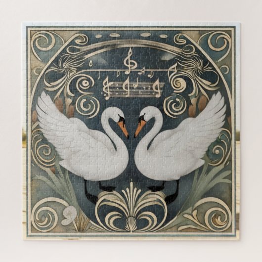 Swan Song 676-delig Legpuzzel (Verticaal)
