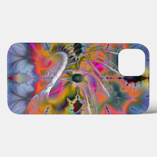 Swan Song Abstract Barely Daar hard Case-Mate iPhone Case (Achterkant (horizontaal))