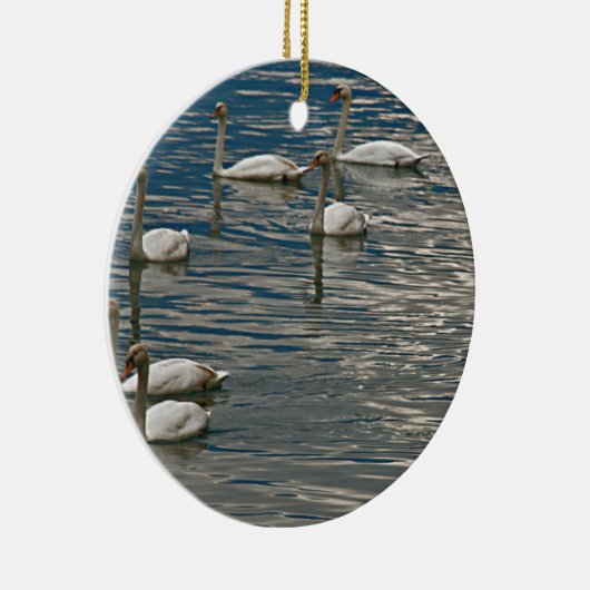 Swan Song Keramisch Ornament (Rechts)