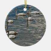 Swan Song Keramisch Ornament (Voorkant)