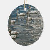 Swan Song Keramisch Ornament (Links)