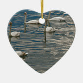 Swan Song Keramisch Ornament (Voorkant)