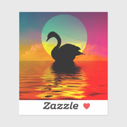 Swan Sticker (Vel)