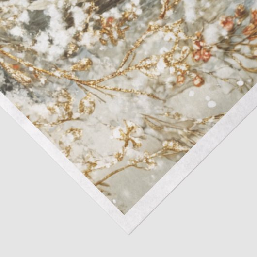 Swan Swimming Tissuepapier (Detail)