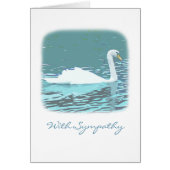 Swan Sympathcard (Voorkant)