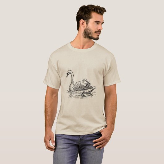 Swan T-shirt (Voorkant volledig)