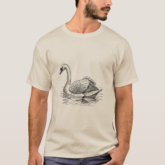 Swan T-shirt (Voorkant)