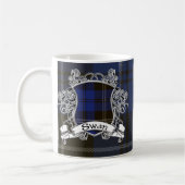 Swan Tartan Shield Koffiemok (Links)